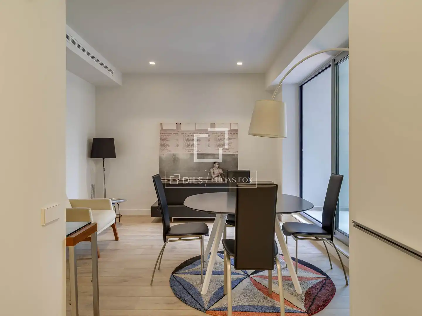 Dining room of Flat for sale in Barcelona  with Air Conditioner, Heating and Parquet flooring