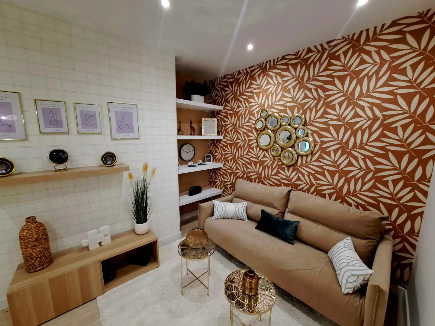 Wohnzimmer von Wohnung zum Verkauf in Madrid mit Klimaanlage, Heizung und Parkett