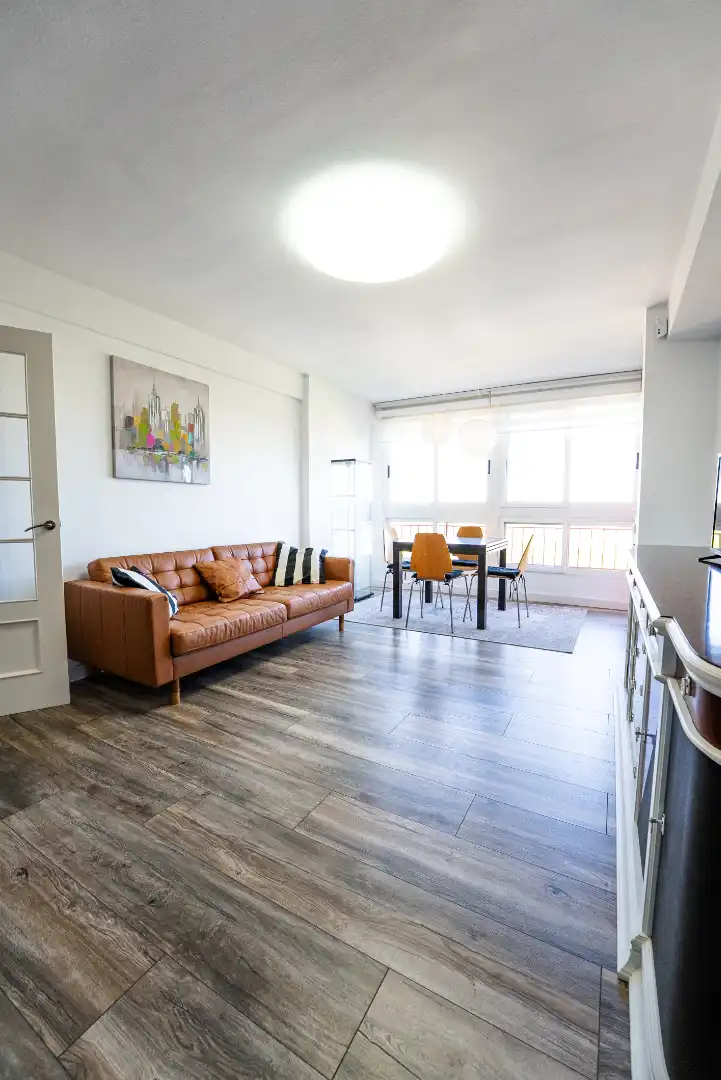 Sala de estar de Piso en venta en Tarragona con Parquet, Terraza y Amueblado