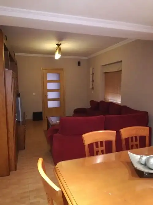 Sala de estar de Casa adosada en venta en Villasequilla con Aire acondicionado y Terraza