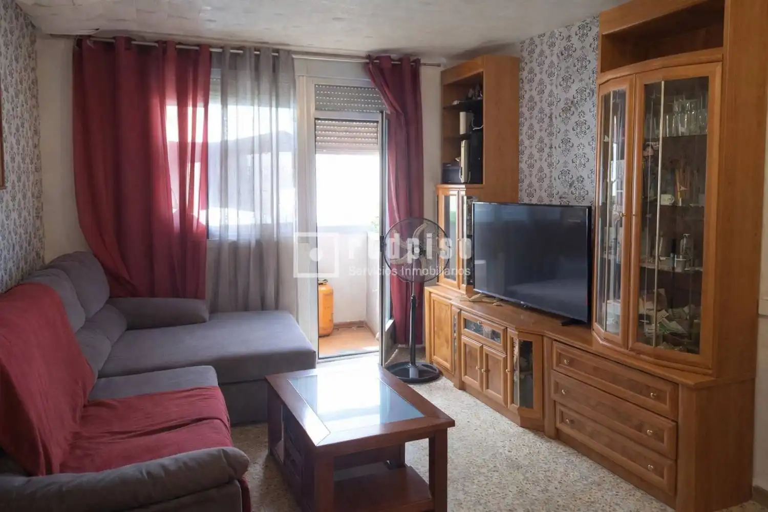 Sala d'estar de Pis en venda en Alcalá de Henares amb Calefacció, Terrassa i Traster