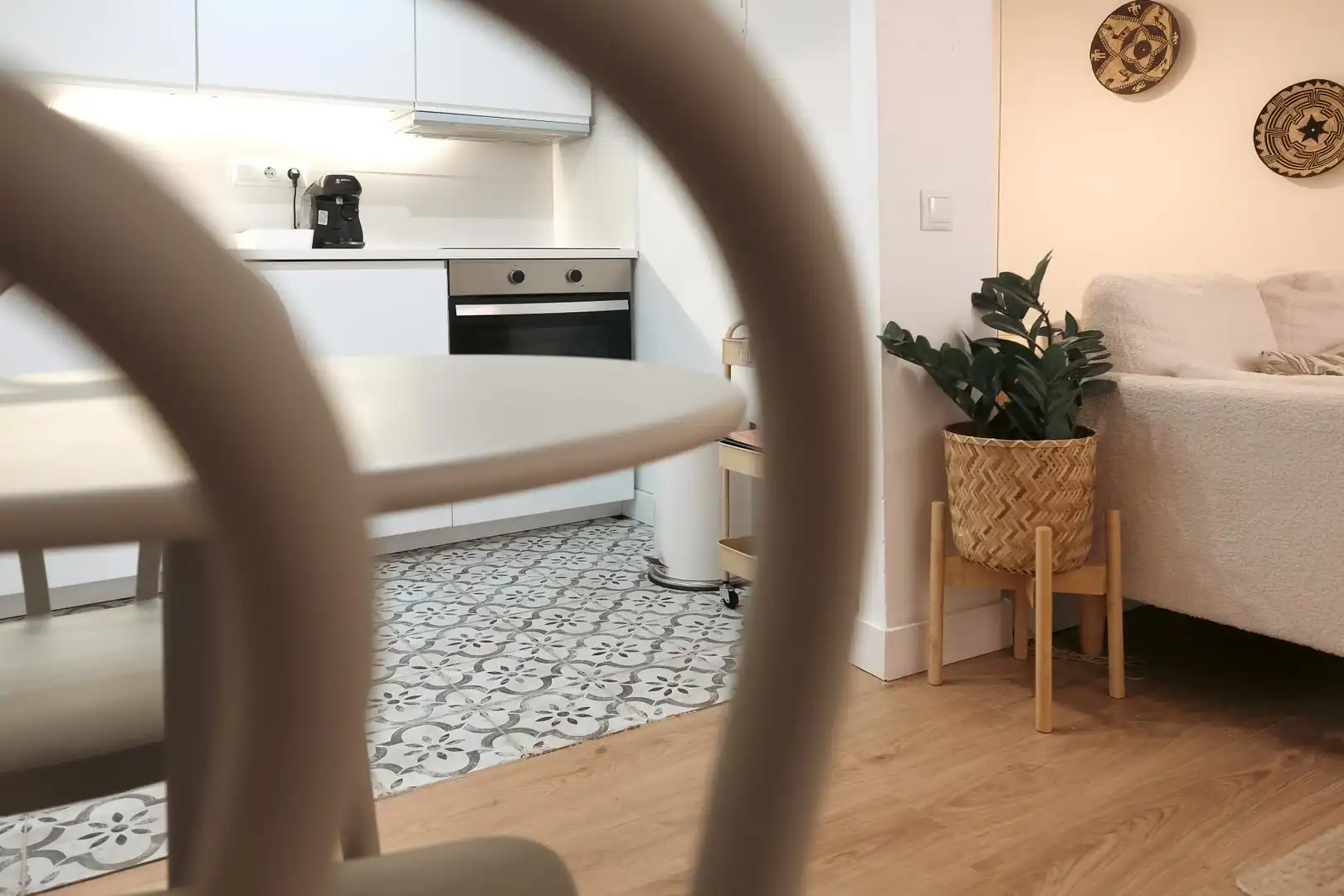 Kitchen of Study for sale in Barcelona  with Heating, Furnished and Microwave