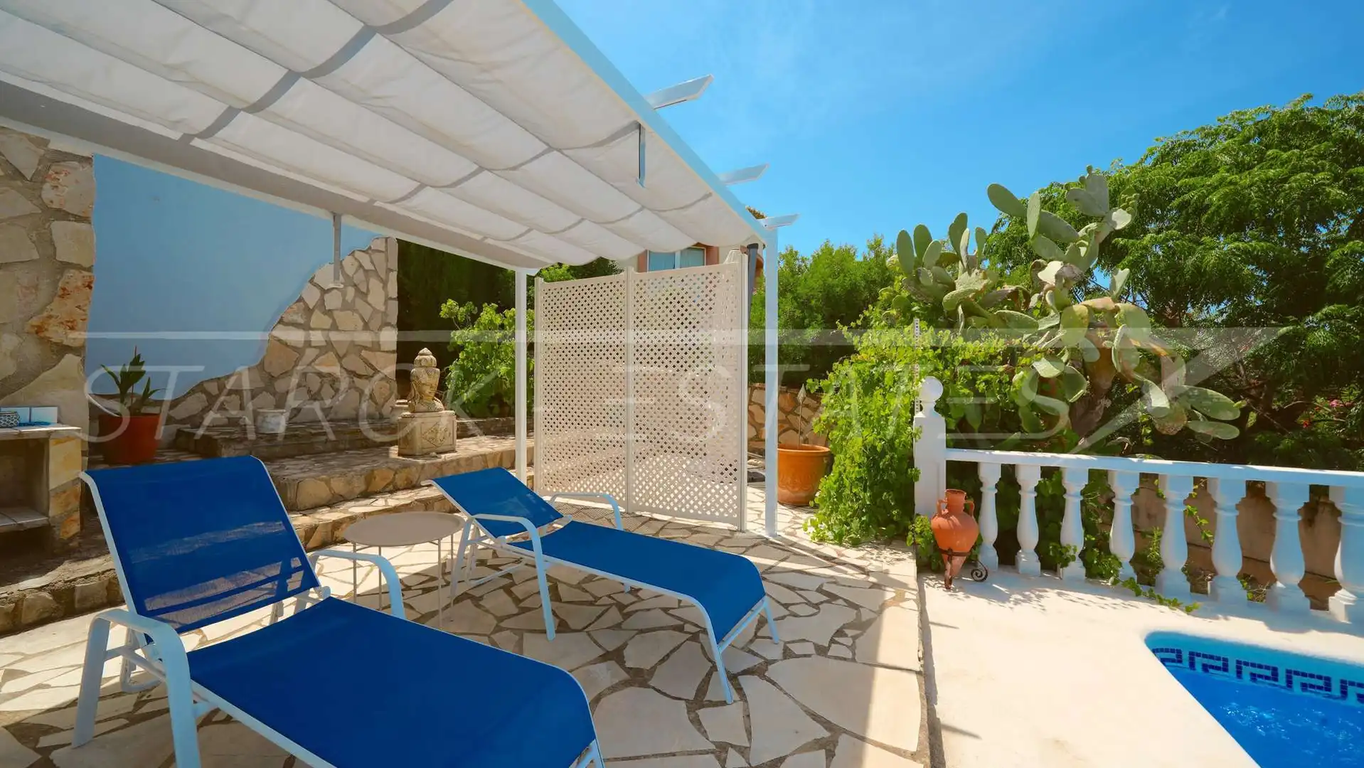 Terrace of Houses for sale in El Ràfol d'Almúnia  with Air Conditioner, Private garden and Swimming Pool