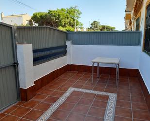 Terrassa de Apartament de lloguer en Chiclana de la Frontera amb Aire condicionat