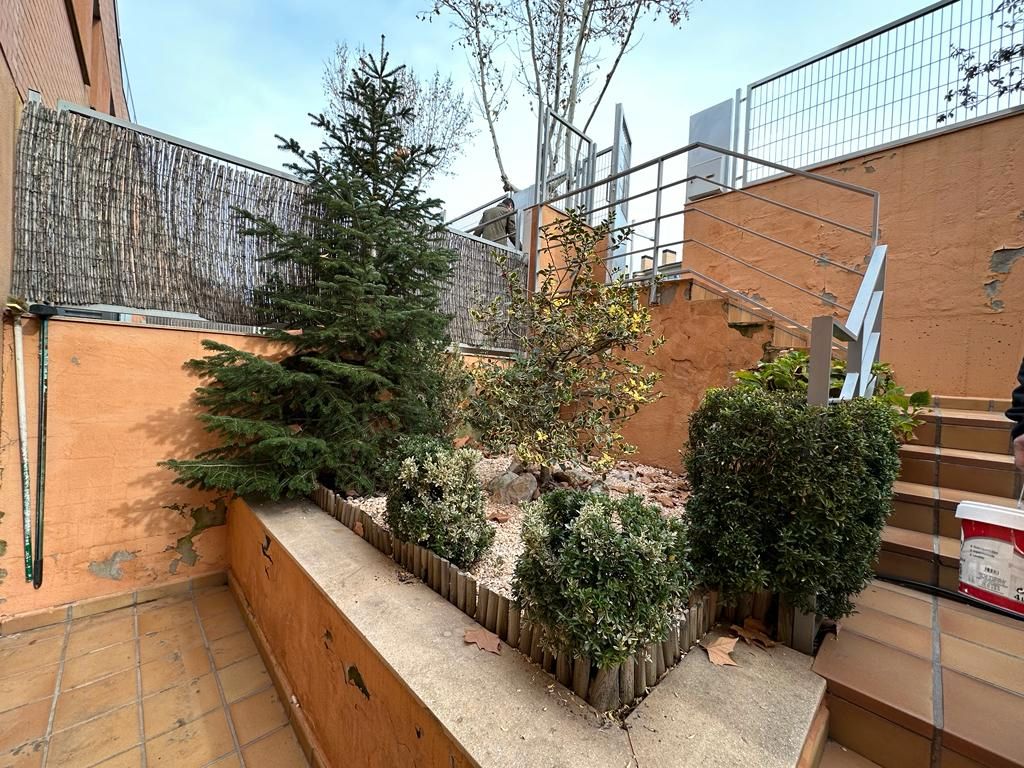 Terrassa de Casa adosada de lloguer en Torrelodones amb Aire condicionat, Calefacció i Jardí privat