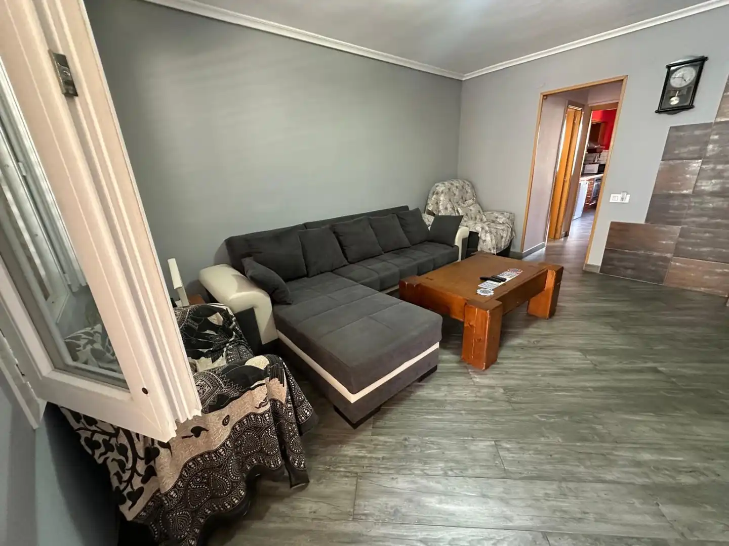 Sala d'estar de Casa adosada en venda en Benicasim / Benicàssim amb Aire condicionat, Calefacció i Terrassa