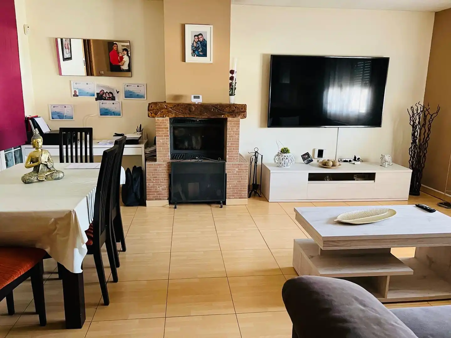 Sala de estar de Casa o chalet en venta en Valdestillas con Calefacción, Jardín privado y Parquet