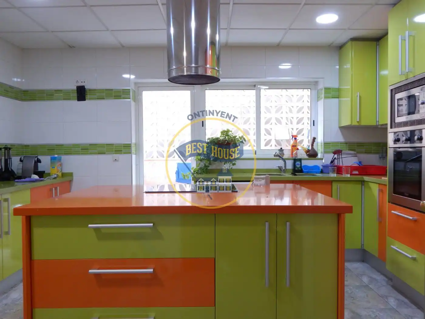 Kitchen of Houses for sale in Muro de Alcoy  with Air Conditioner, Heating and Terrace