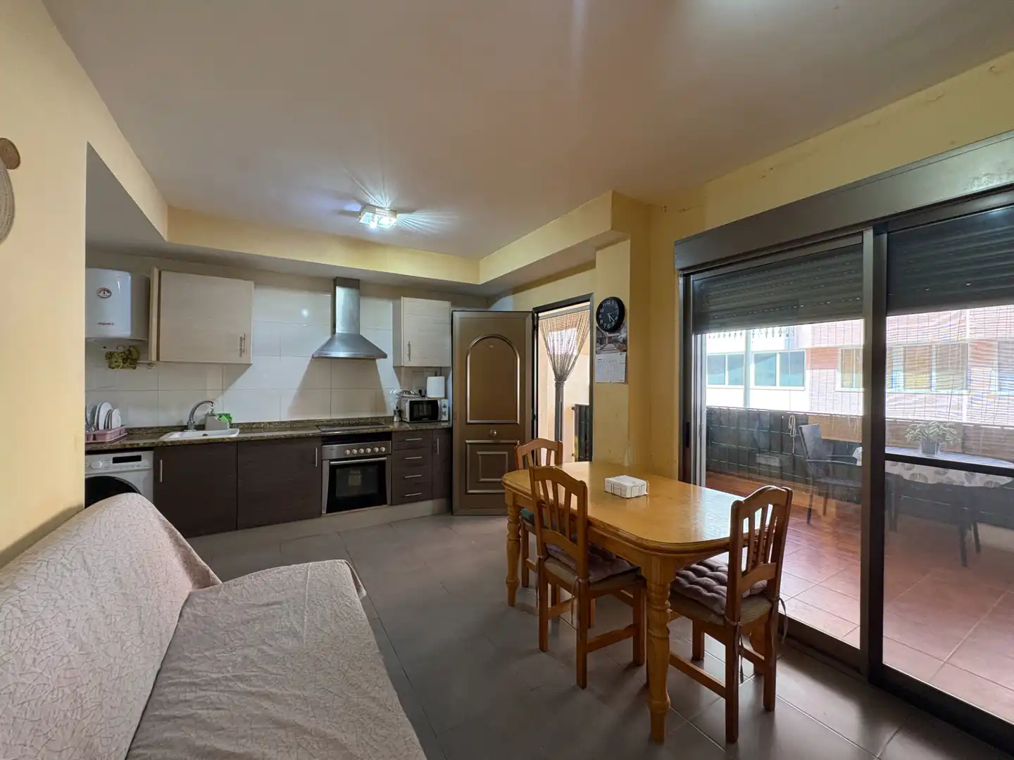 Cocina de Planta baja en venta en Chilches / Xilxes con Aire acondicionado, Terraza y Balcón