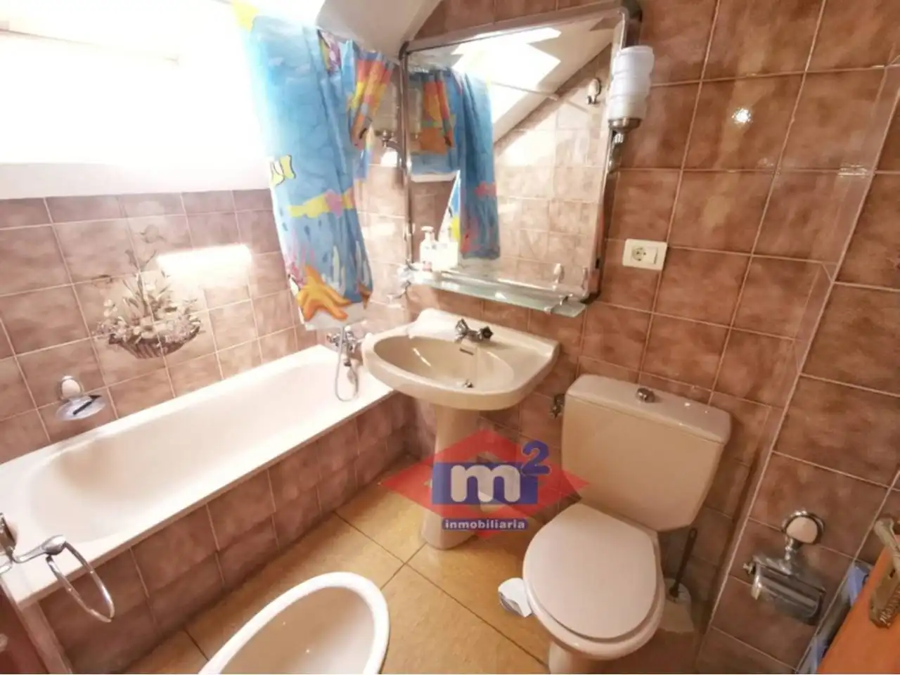 Baño de Dúplex en venta en Sanxenxo con Terraza y Trastero