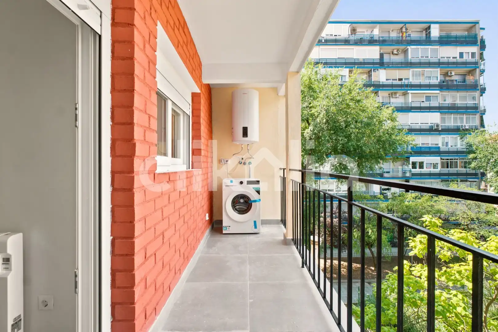 Terraza de Piso de alquiler en Madrid con Calefacción y Terraza