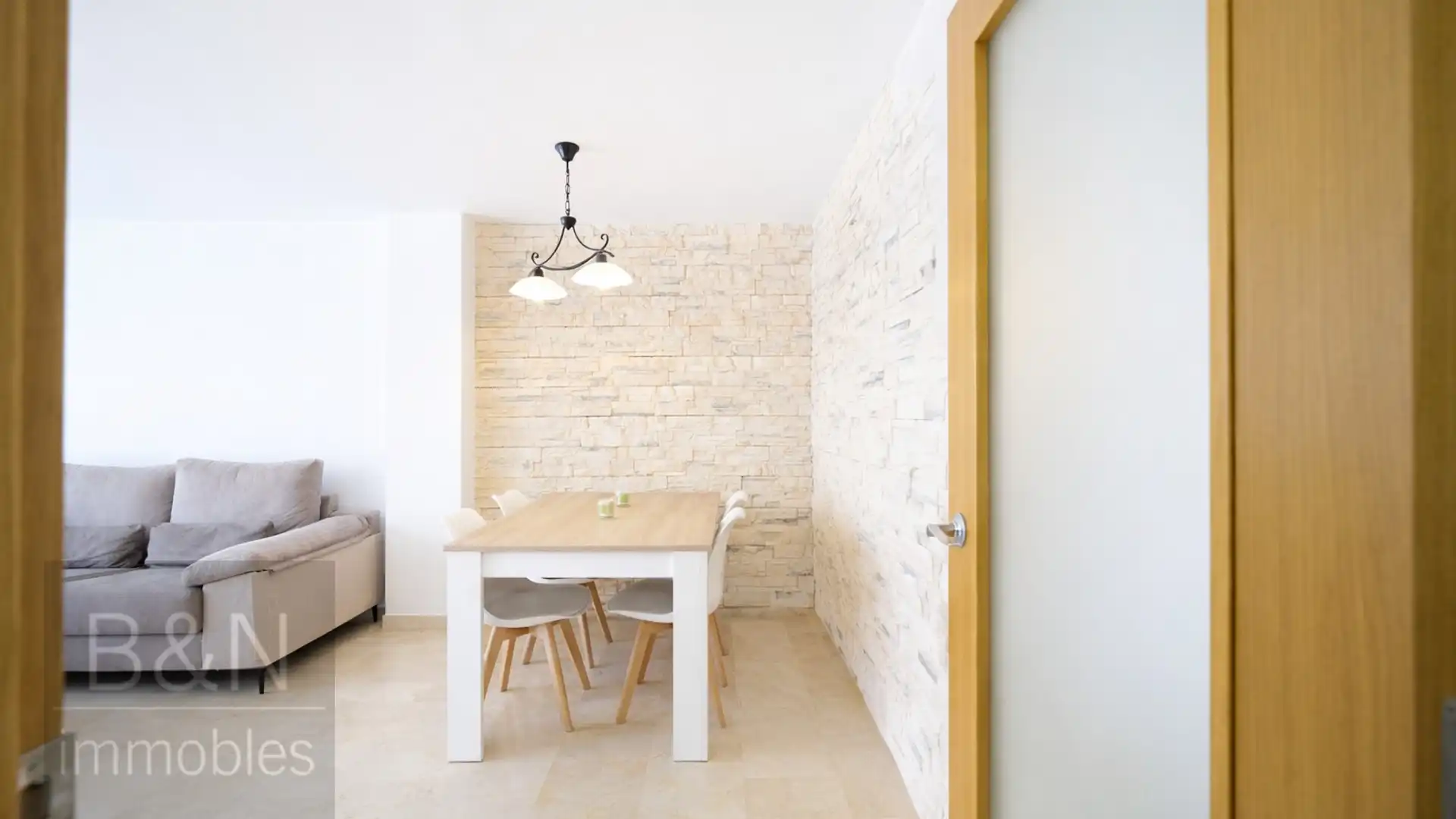 Dining room of Duplex for sale in Terrassa  with Air Conditioner, Heating and Terrace