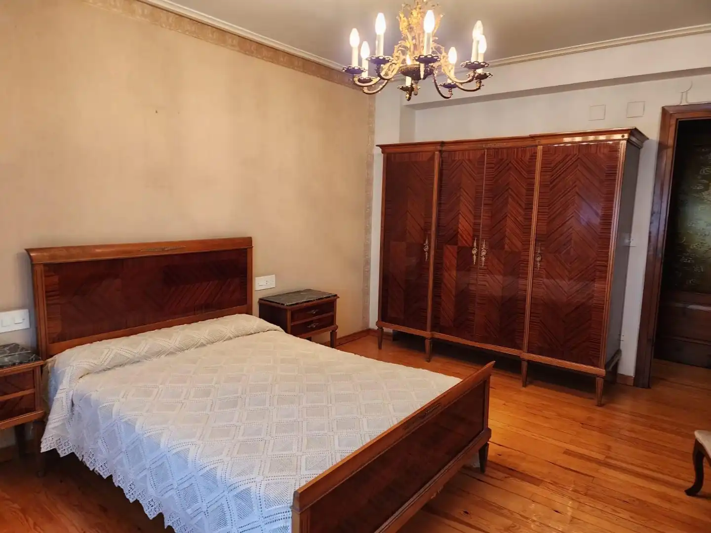 Bedroom of Flat for sale in Jaca  with Terrace, Storage room and Furnished