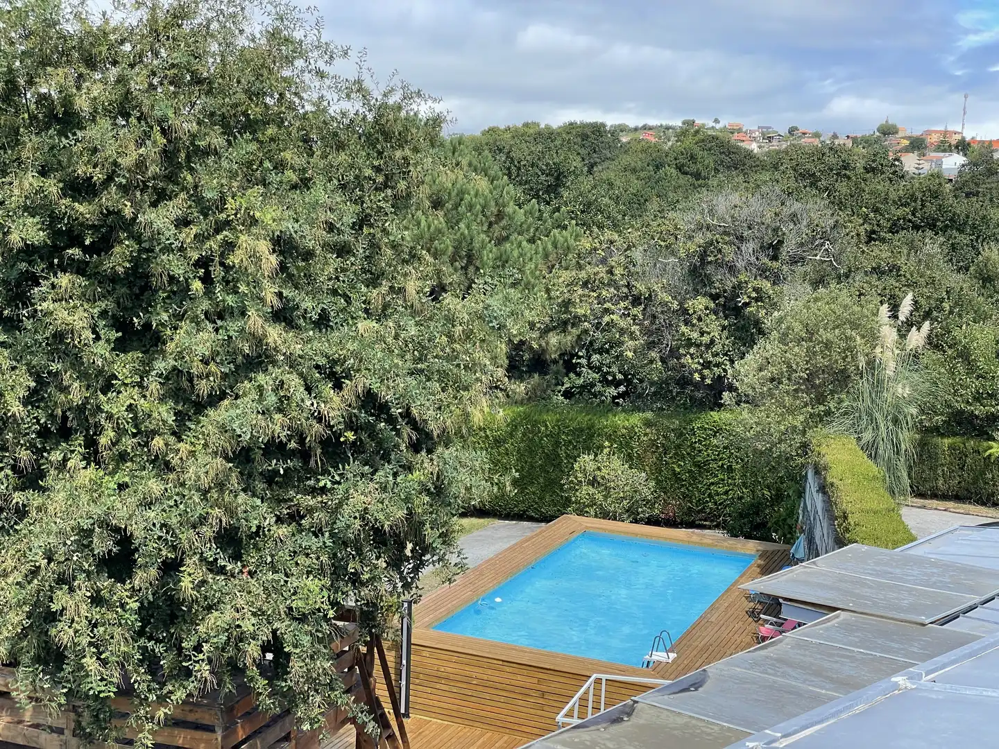 Piscina de Casa o chalet de alquiler en Nigrán con Calefacción, Jardín privado y Parquet