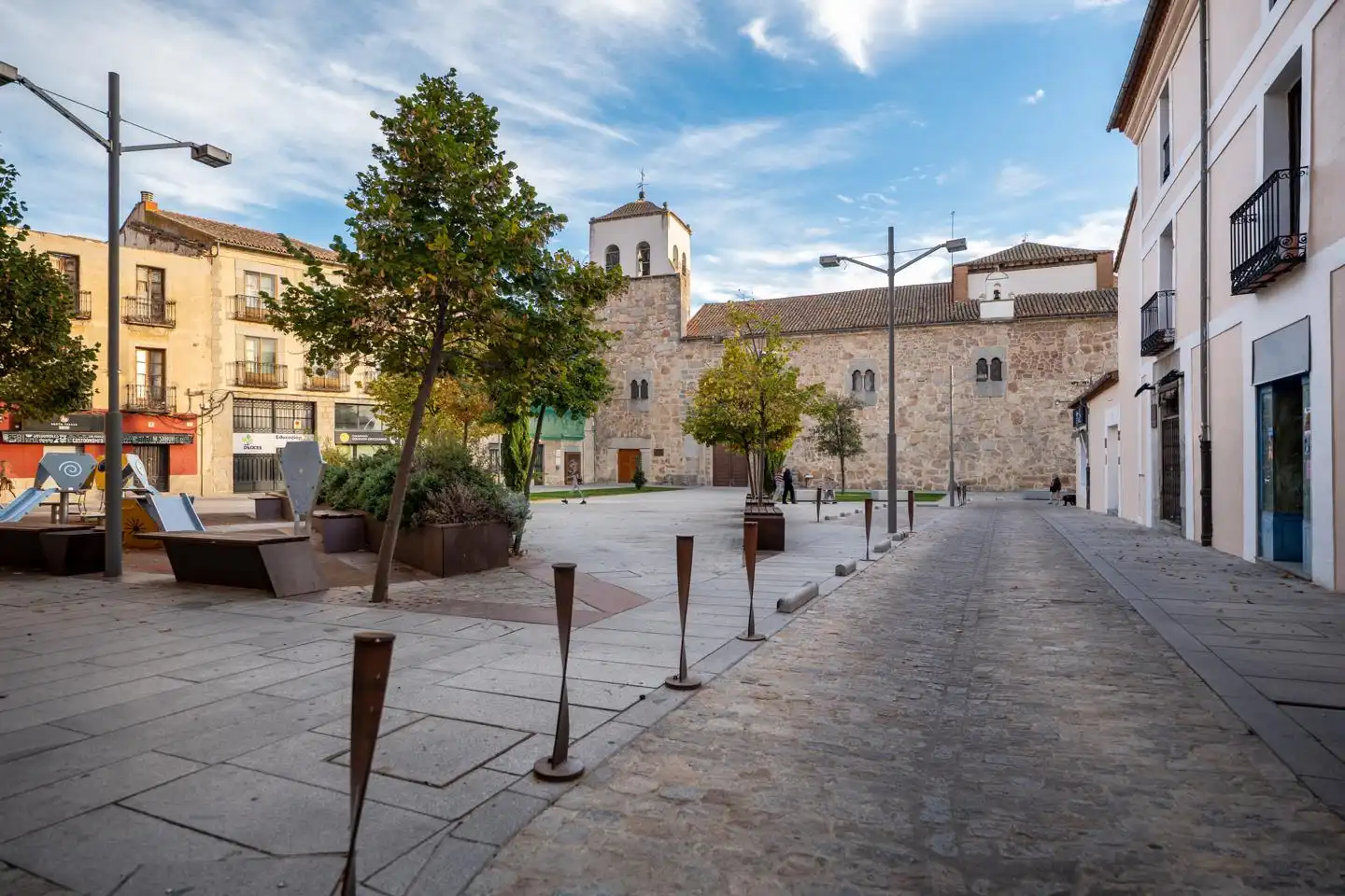 Vista exterior de Pis en venda en Ávila amb Calefacció, Parquet i Terrassa