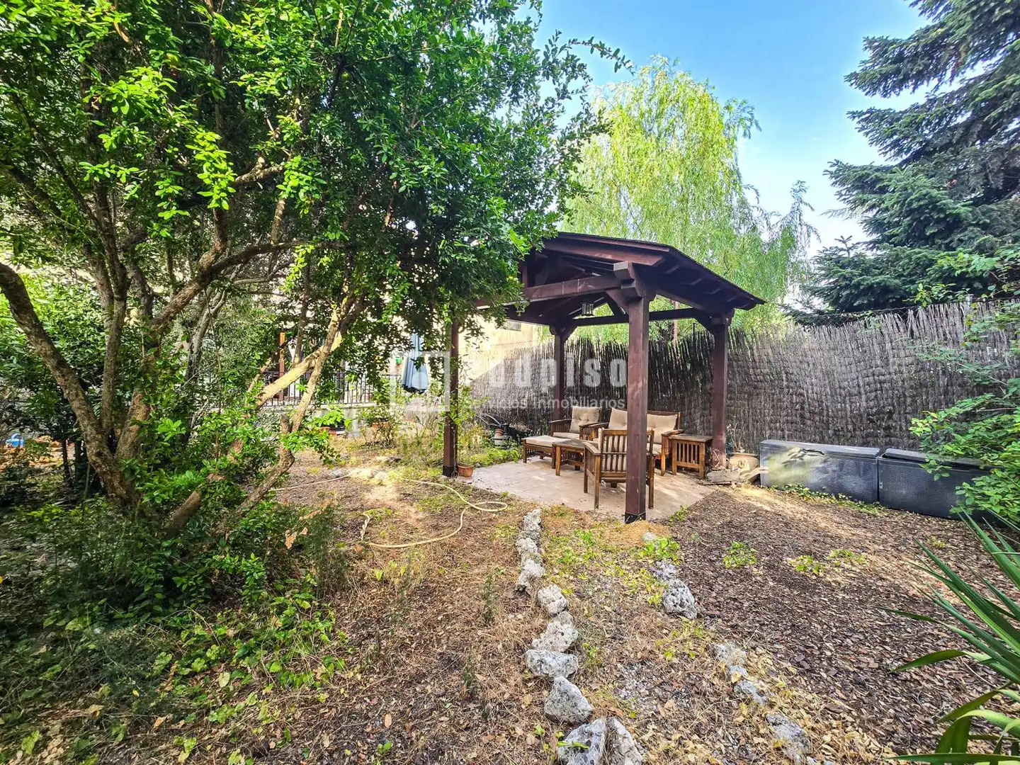 Terrassa de Casa o xalet en venda en Collado Villalba amb Calefacció, Jardí privat i Terrassa