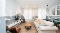 Living room of Flat for sale in  Madrid Capital  with Air Conditioner, Heating and Furnished