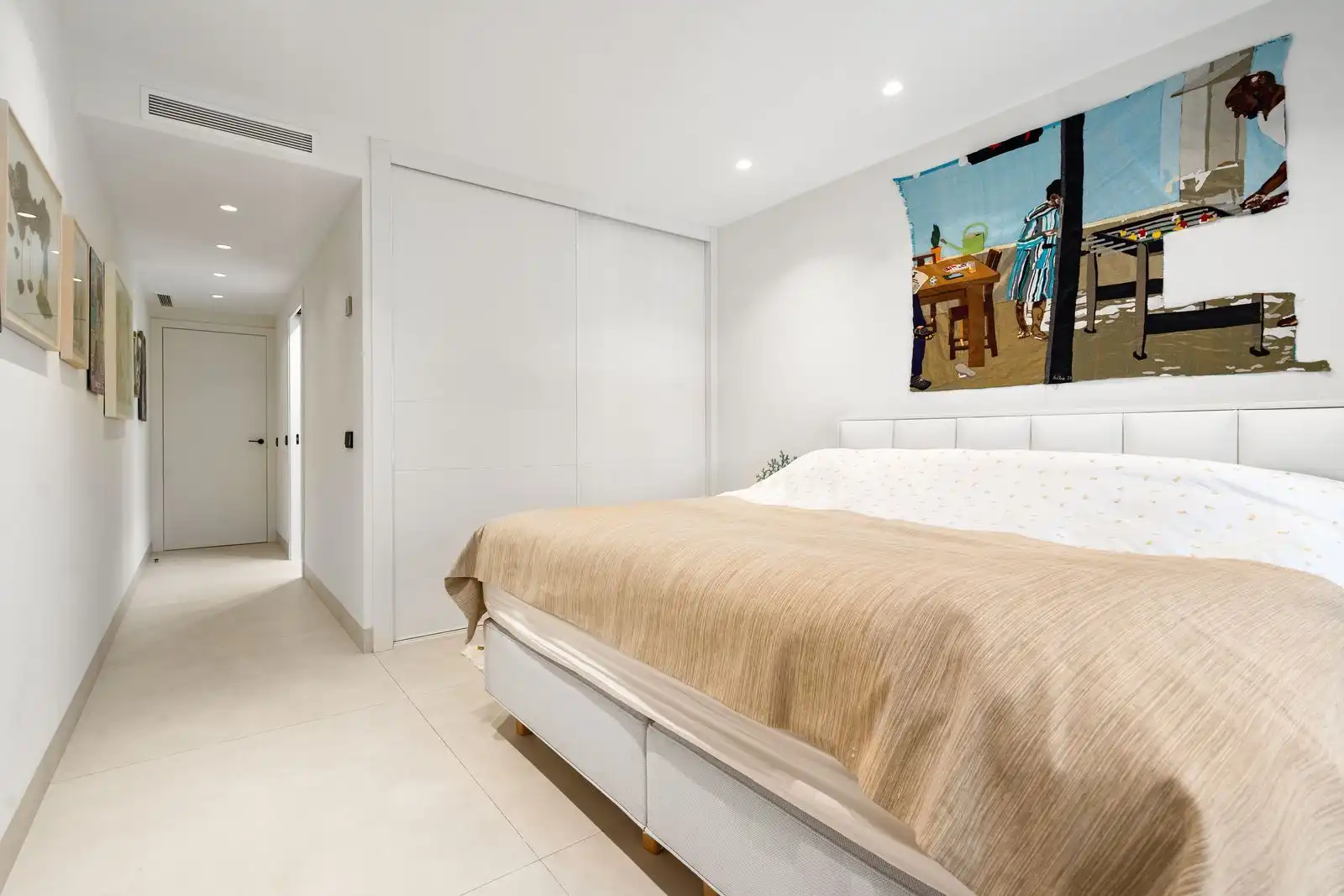 Dormitori de Apartament en venda en Adeje amb Aire condicionat, Terrassa i Moblat