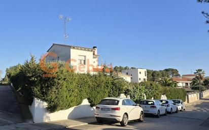 Exterior view of House or chalet for sale in Cunit  with Private garden, Terrace and Storage room