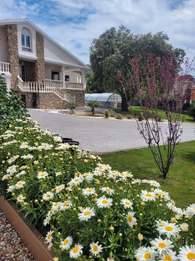 Terrassa de Casa o xalet en venda en Otero de Herreros amb Aire condicionat, Calefacció i Jardí privat