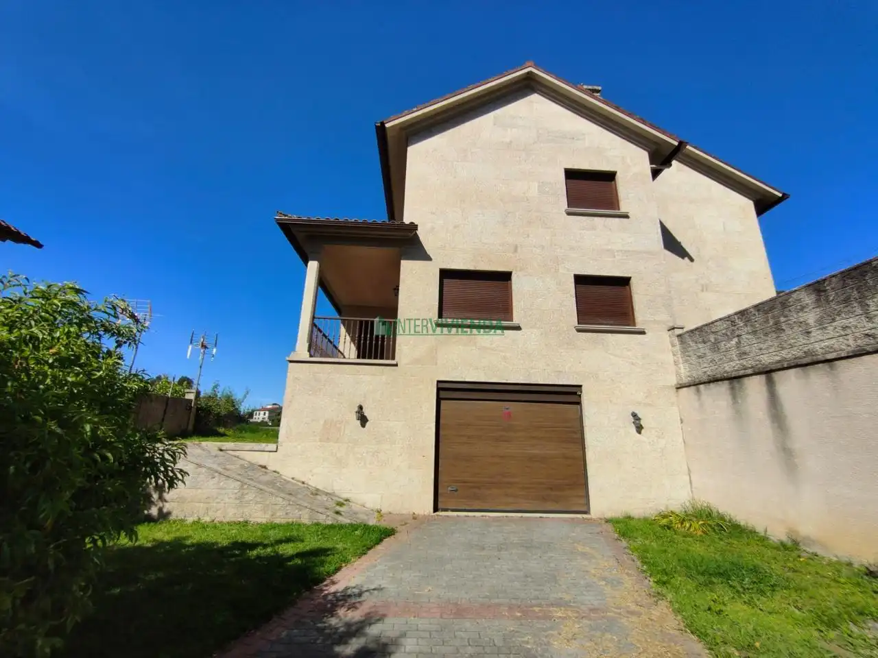 Exterior view of Houses for sale in Moaña  with Heating, Private garden and Terrace