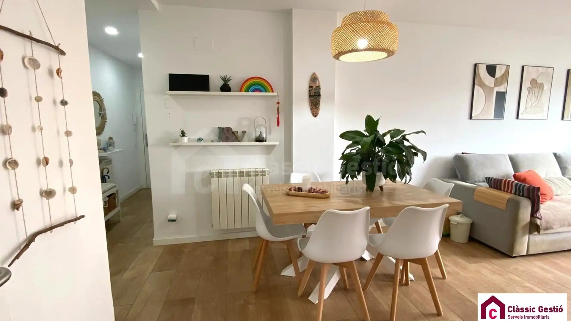 Dining room of Flat for sale in Terrassa  with Air Conditioner, Heating and Balcony