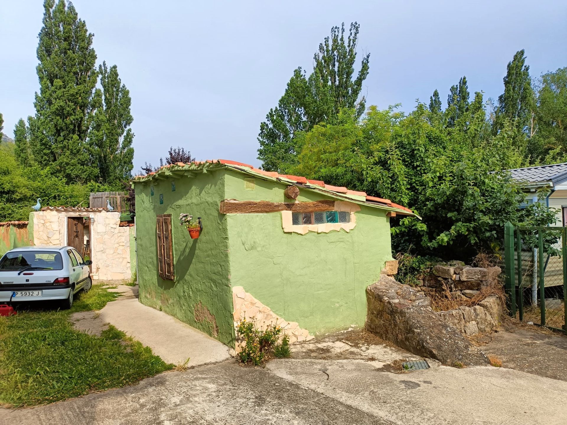 Außenansicht von Country house zum verkauf in Rebolledo de la Torre mit Heizung, Privatgarten und Terrasse
