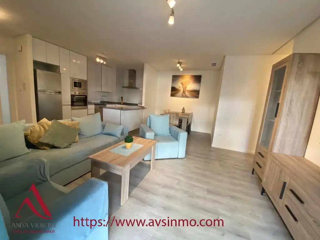 Living room of Apartments for rent in Orihuela  with Air Conditioner, Heating and Terrace