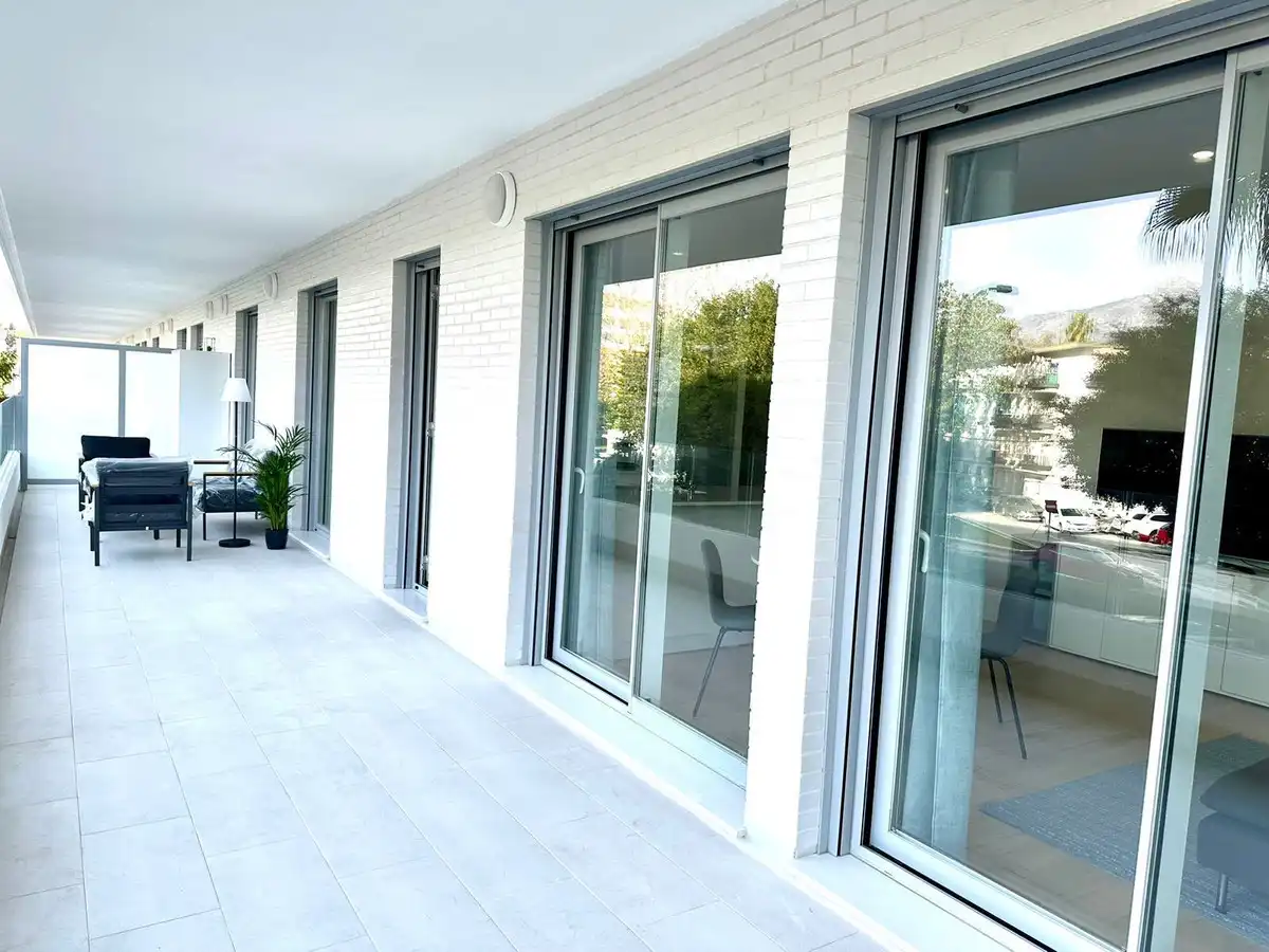 Terrace of Apartments for rent in Marbella  with Air Conditioner, Furnished and Oven