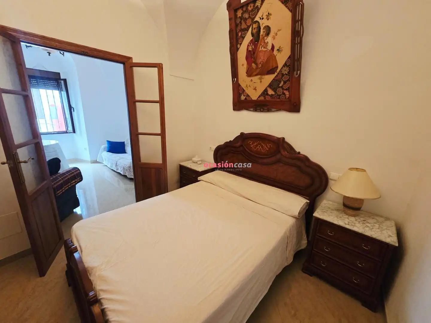 Dormitori de Casa o xalet de lloguer en Añora amb Aire condicionat i Traster