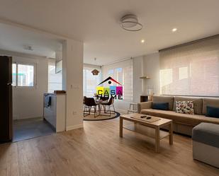 Living room of Apartment for sale in Benicasim / Benicàssim  with Private garden, Furnished and Community pool