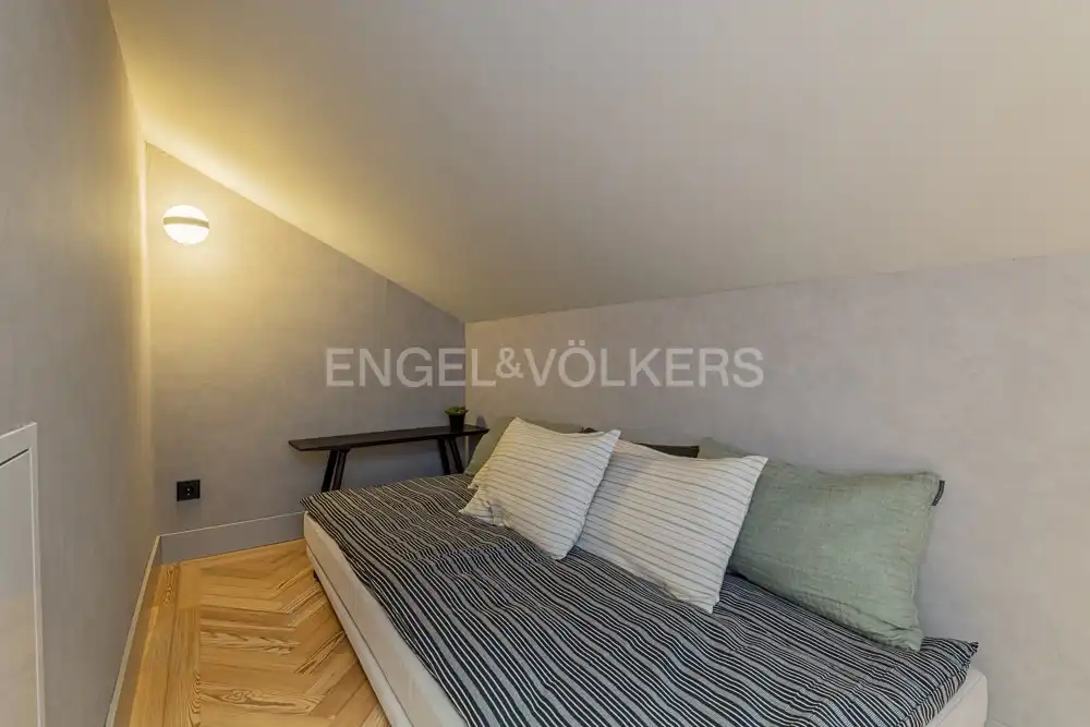 Bedroom of Flat for rent in Madrid  with Air Conditioner, Heating and Furnished