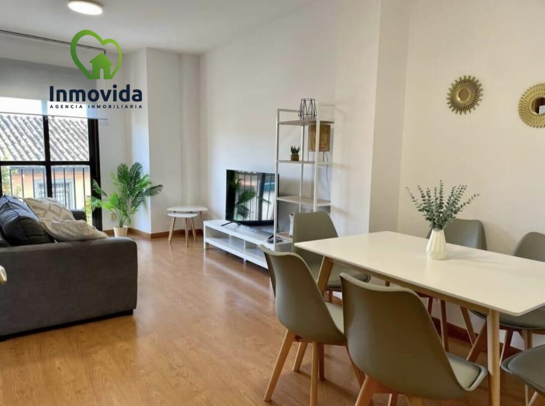 Sala d'estar de Pis de lloguer en  Córdoba Capital amb Aire condicionat i Balcó