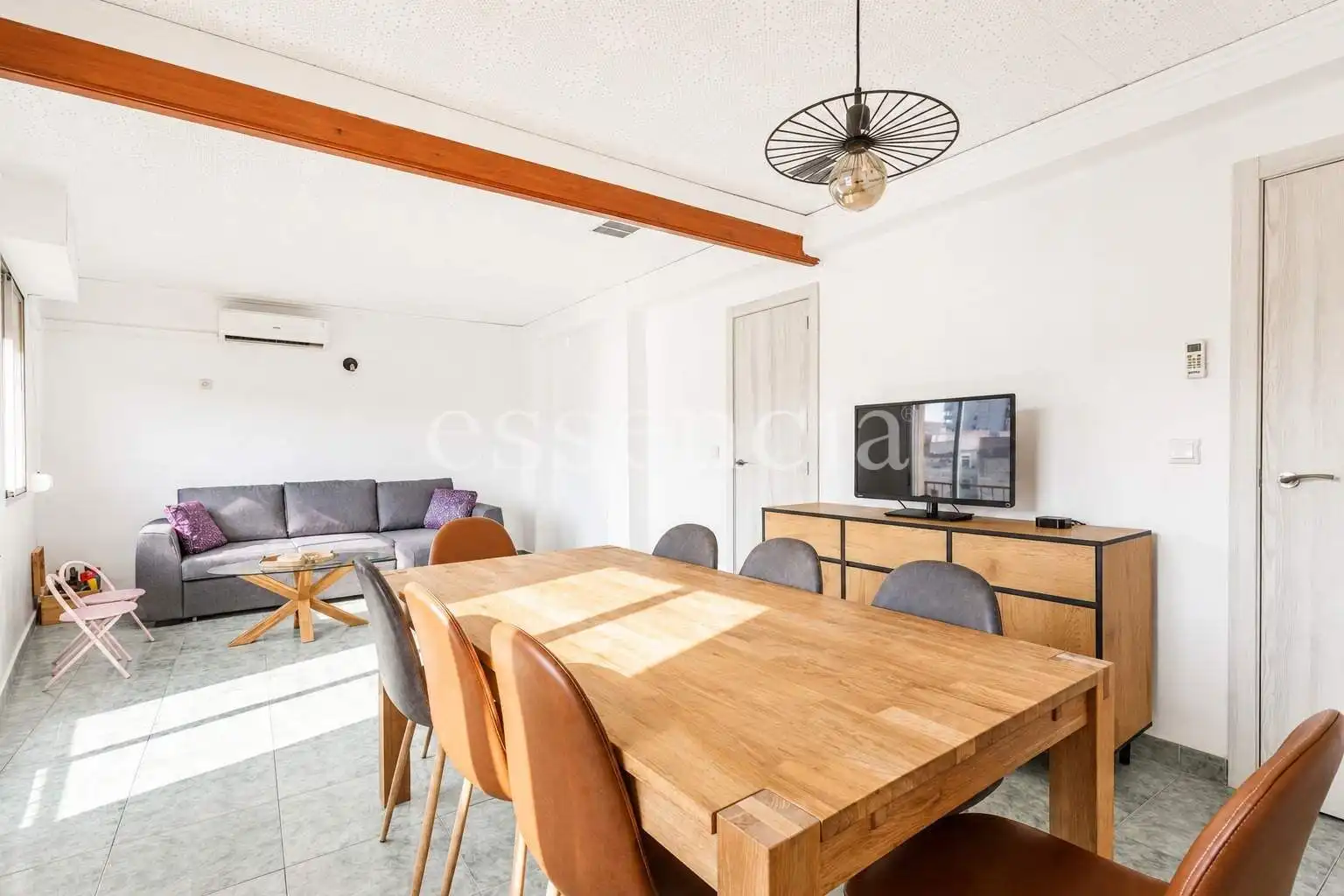 Sala de estar de Piso en venta en Gandia con Aire acondicionado, Terraza y Trastero