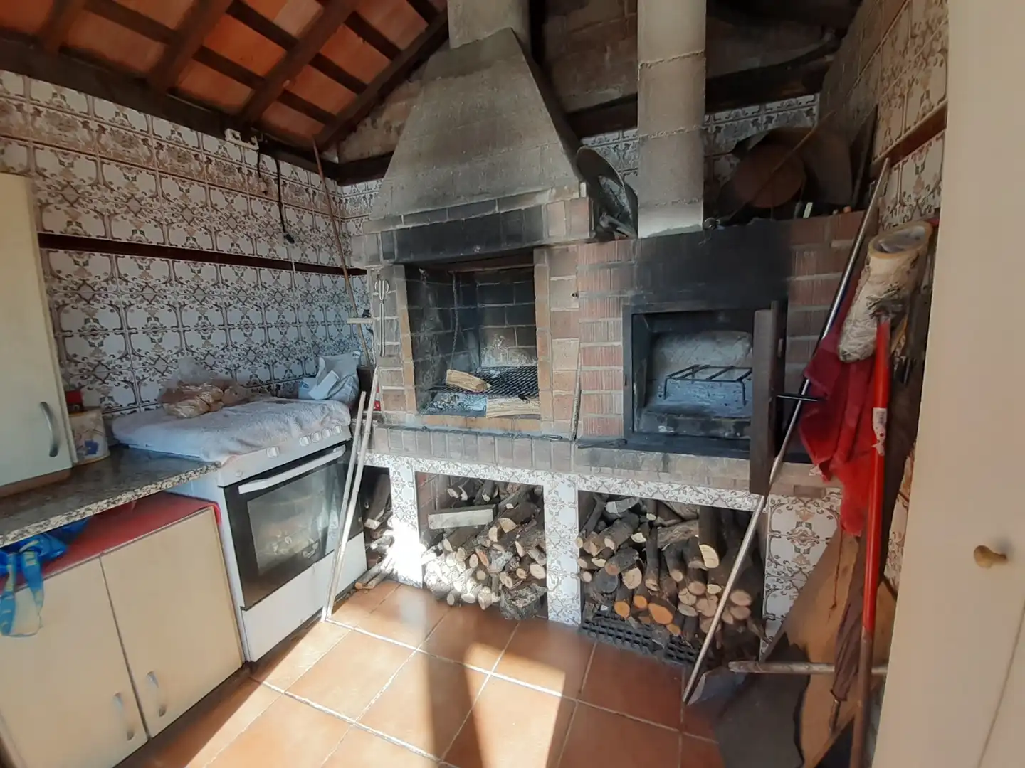 Cuina de Casa o xalet en venda en Rubí amb Aire condicionat, Calefacció i Terrassa