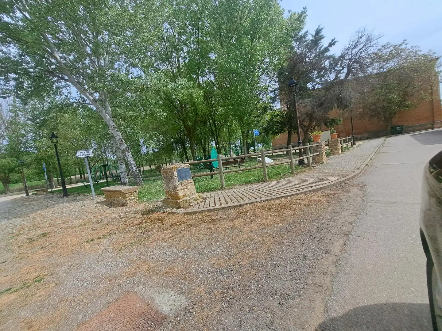 Parking de Finca rústica en venta en Abarca de Campos con Jardín privado y Trastero
