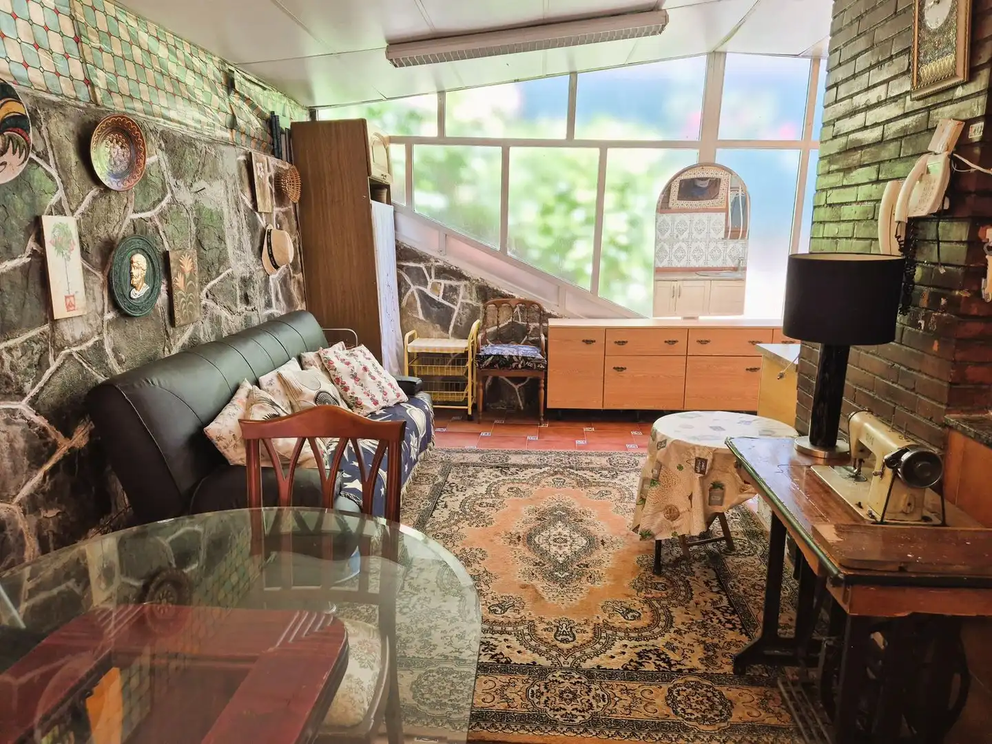Living room of Houses for sale in Carreño  with Heating, Terrace and Storage room