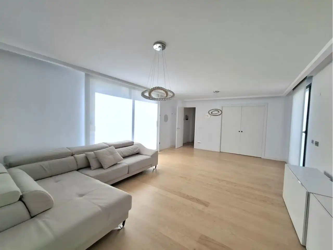 Sala de estar de Piso de alquiler en Madrid con Aire acondicionado, Calefacción y Parquet