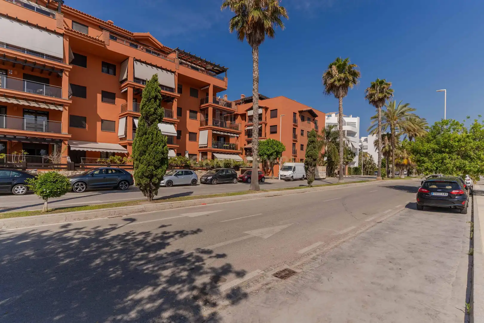 Exterior view of Flat for sale in Motril  with Air Conditioner, Private garden and Swimming Pool