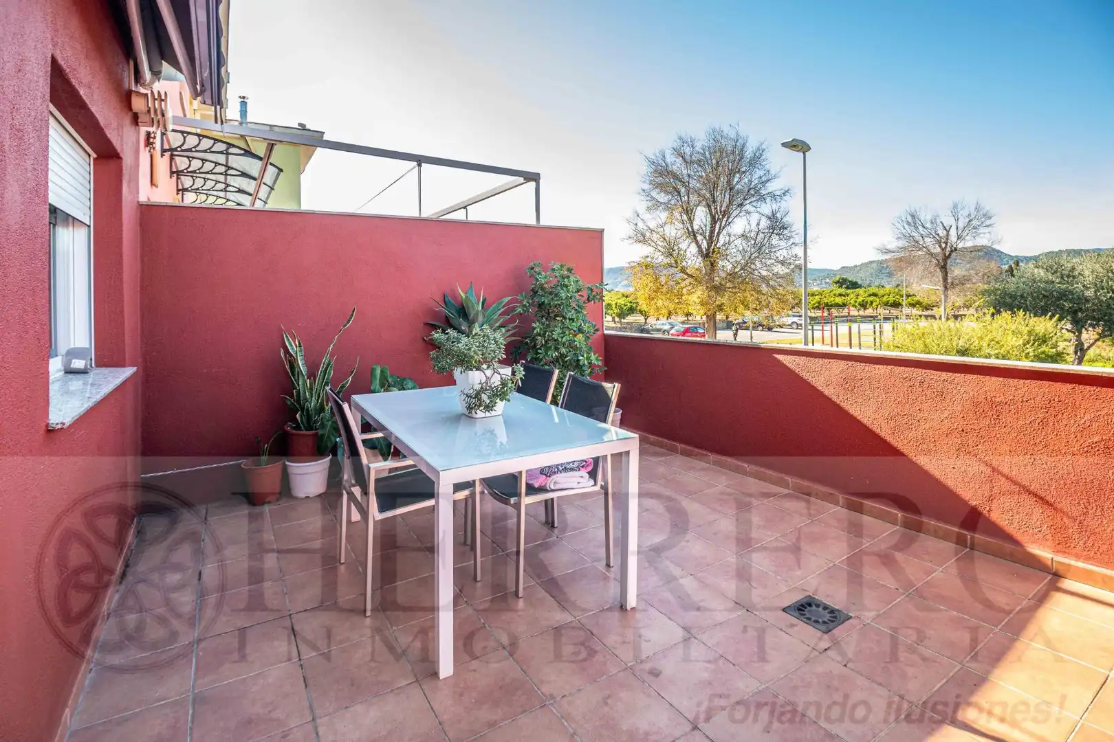 Terrassa de Casa adosada en venda en Almoines amb Aire condicionat, Calefacció i Jardí privat