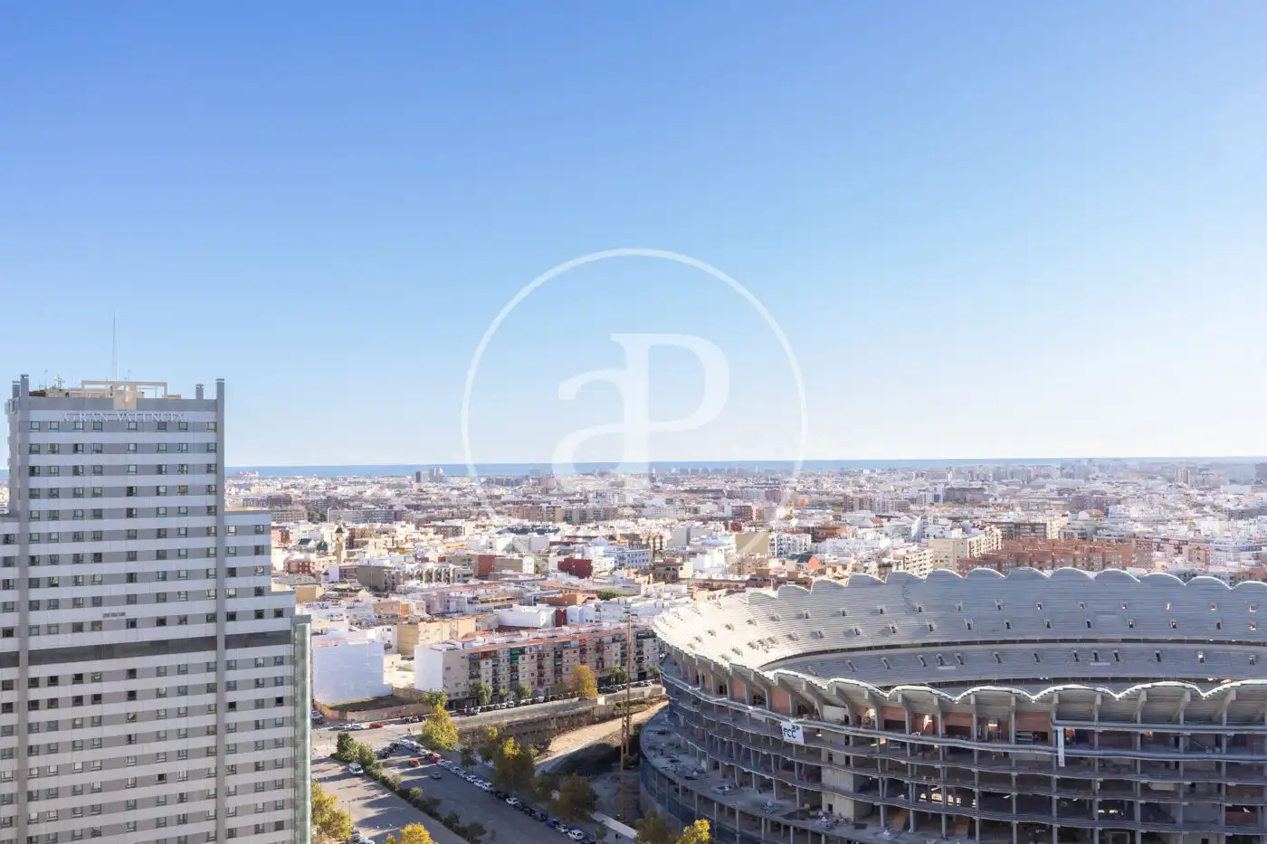 Exterior view of Flat for sale in Valencia  with Air Conditioner, Heating and Private garden