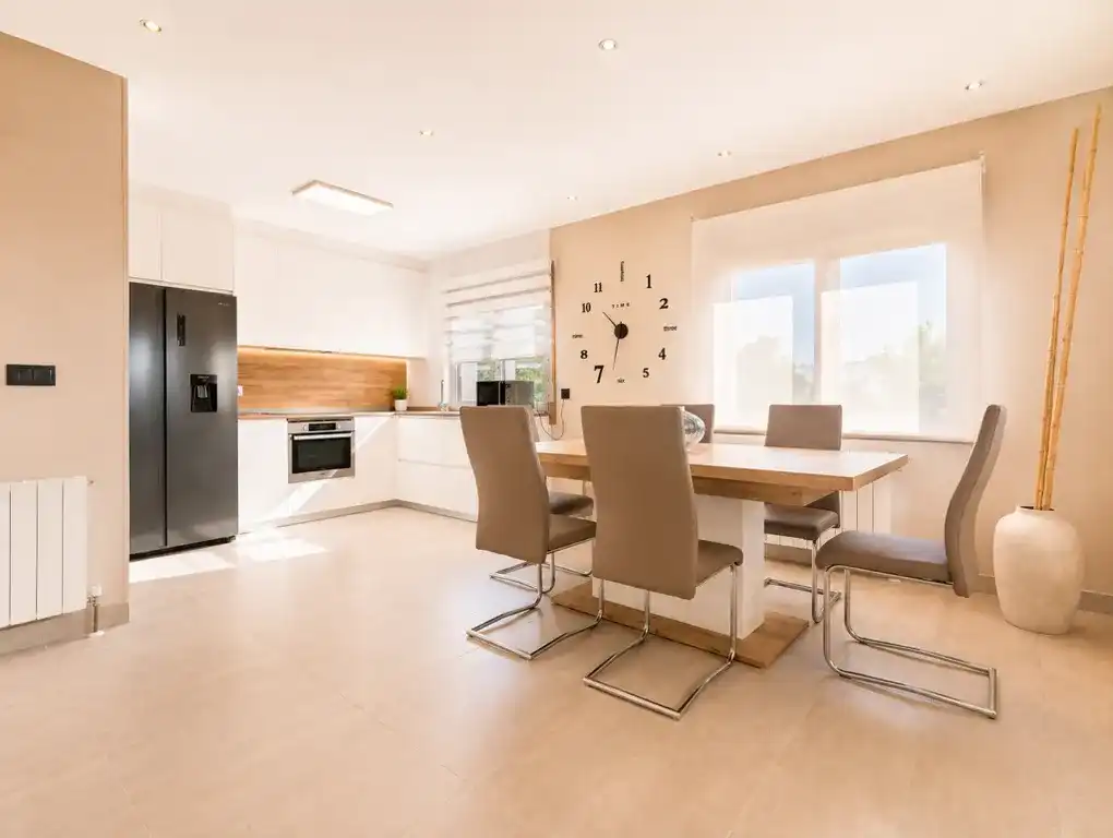 Cocina de Casa o chalet en venta en Gijón  con Calefacción, Jardín privado y Terraza