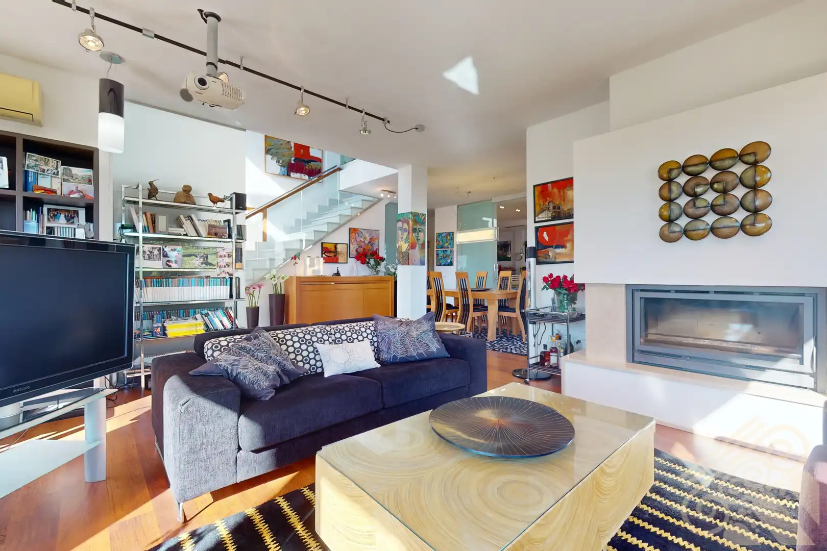 Sala de estar de Casa o chalet en venta en Mojácar con Aire acondicionado, Jardín privado y Parquet