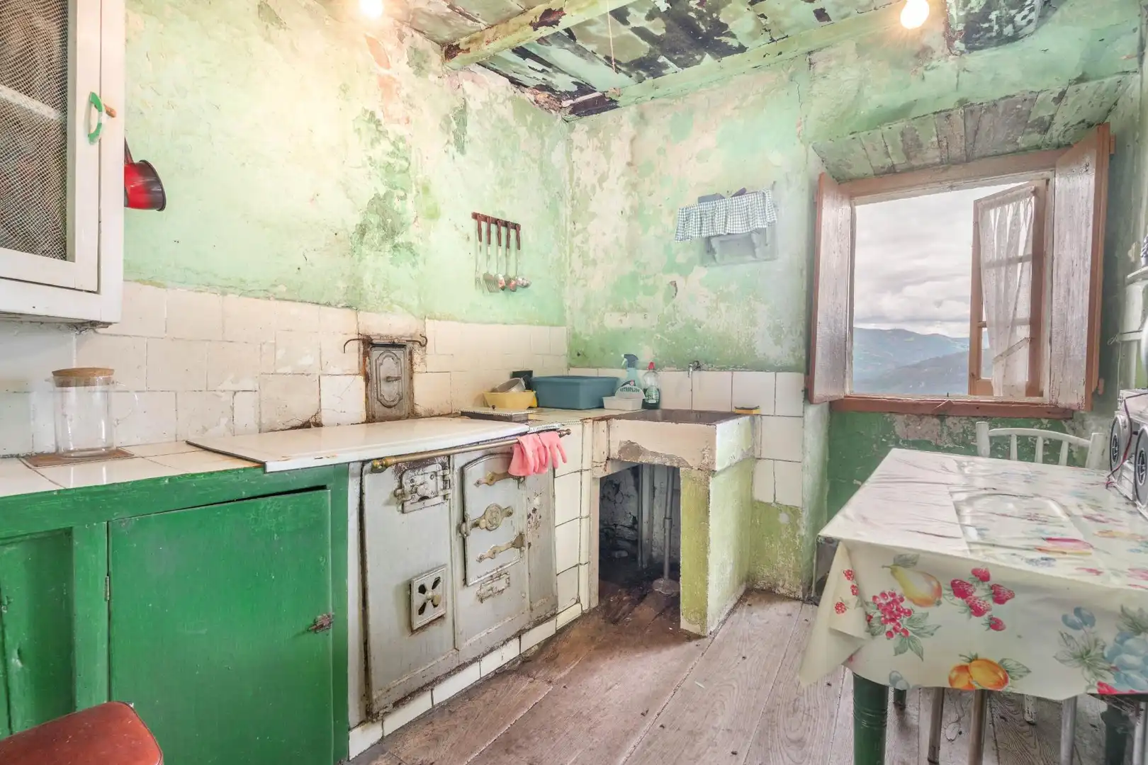 Cuina de Casa o xalet en venda en Boal