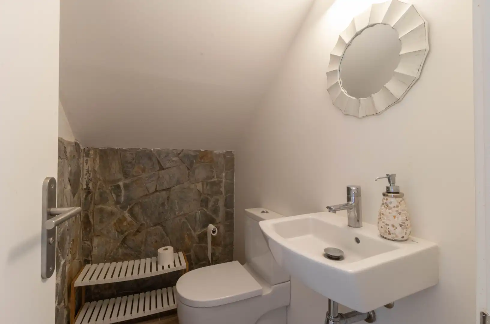 Bany de Casa o xalet en venda en Sant Cebrià de Vallalta amb Aire condicionat, Jardí privat i Terrassa