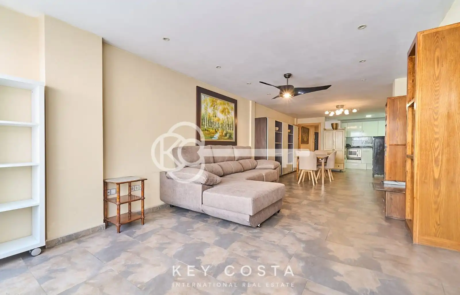 Living room of Flat for rent in Centro