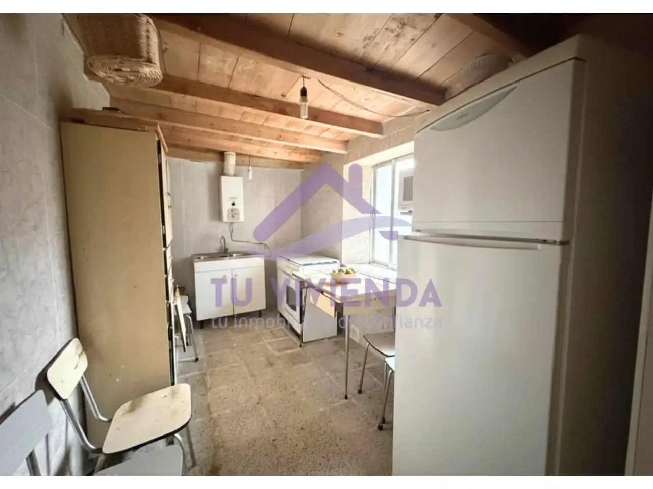 Cocina de Casa o chalet en venta en Pedrosa de la Vega con Jardín privado