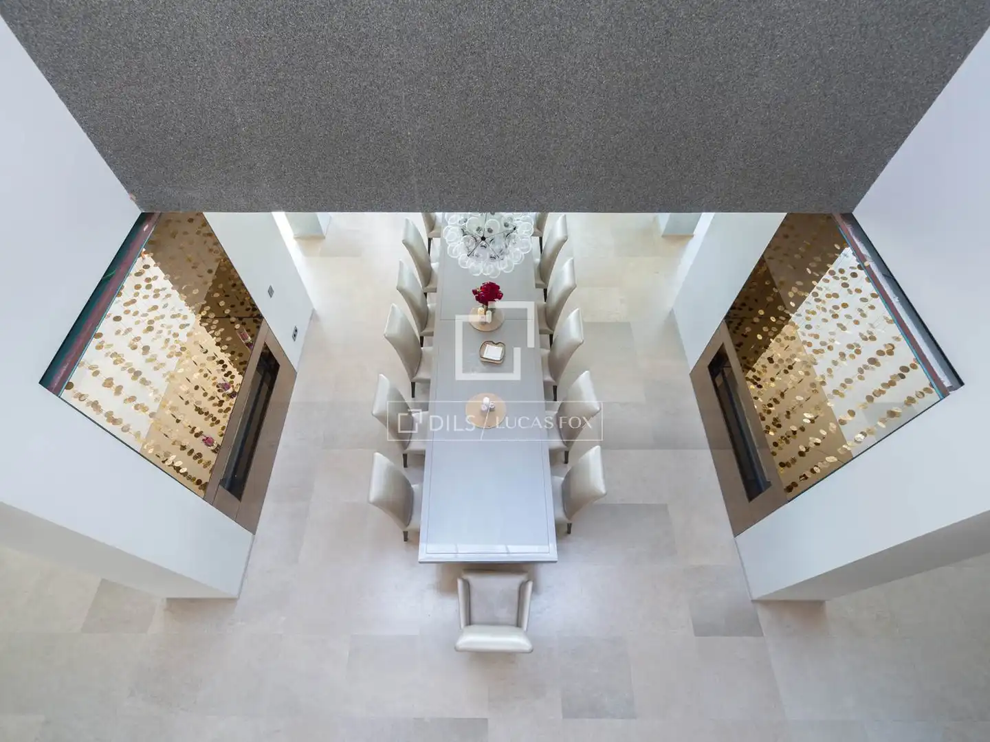 Dining room of Houses for sale in Santa Eulària des Riu  with Air Conditioner, Heating and Private garden