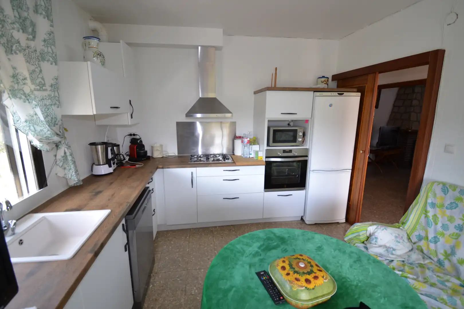 Cocina de Casa o chalet en venta en Villar del Pedroso con Aire acondicionado, Calefacción y Jardín privado