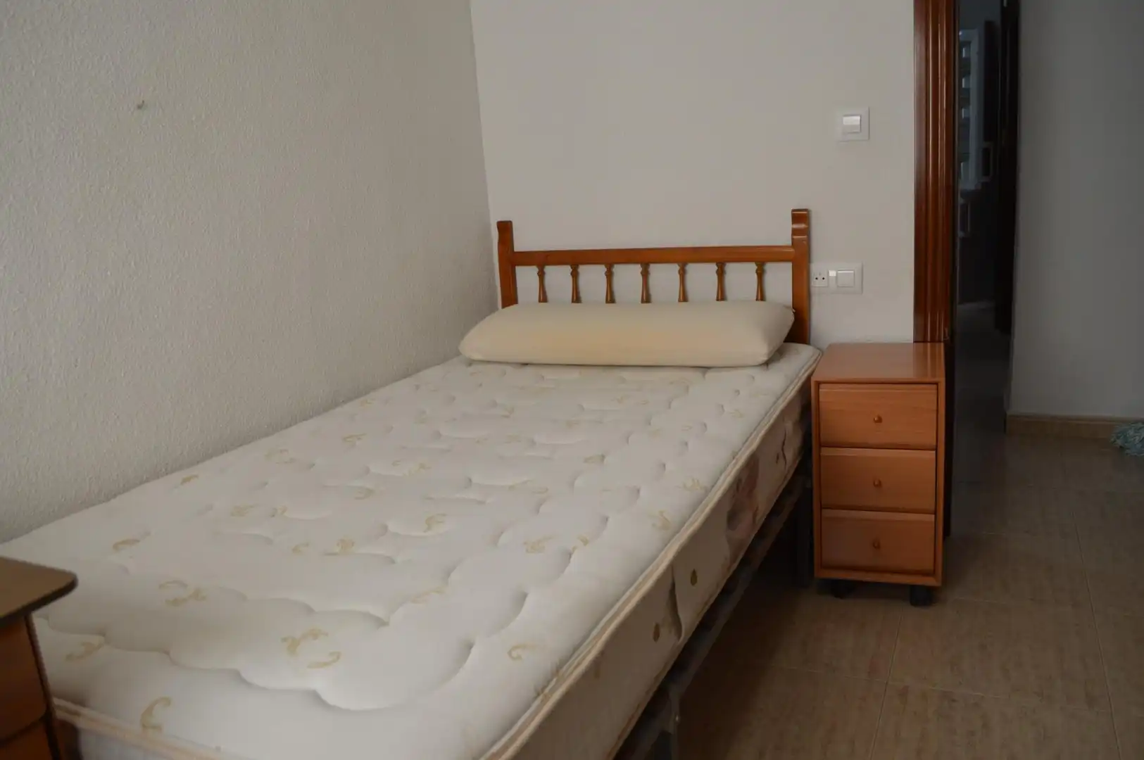 Bedroom of Flat for rent in Granada  with Terrace, Furnished and Balcony